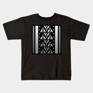 “Dimensional Awakening (1)” - V.1 Grey - (Geometric Art) (Dimensions) - Doc Labs Kids T-Shirt